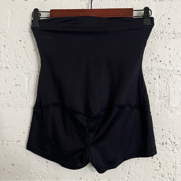 Maidenform Sweet Nothing Womens Shapewear L Black Hi Waist Boy Shorts L7 - Picture 1 of 3